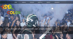 Desktop Screenshot of isocoloreventos.com.br